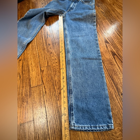 NEW Vintage Levi 505 Student Fit Denim Jeans, Orange Tag - Picture 11 of 13